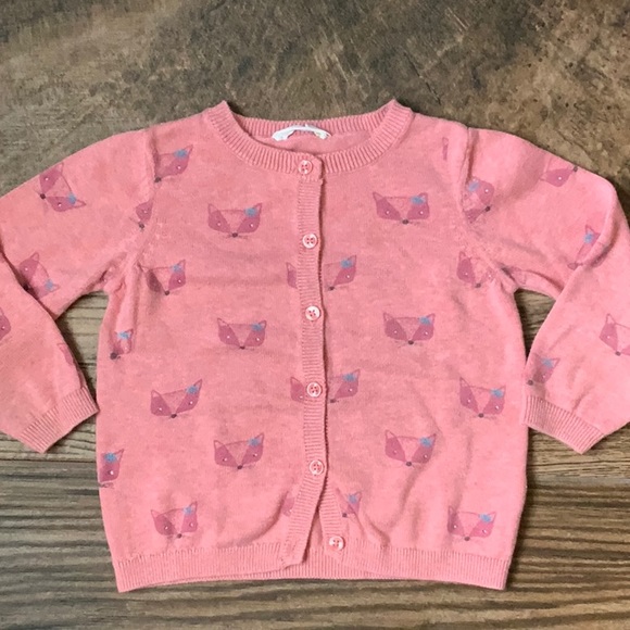 john lewis Other - Girls Fox Button Cardigan